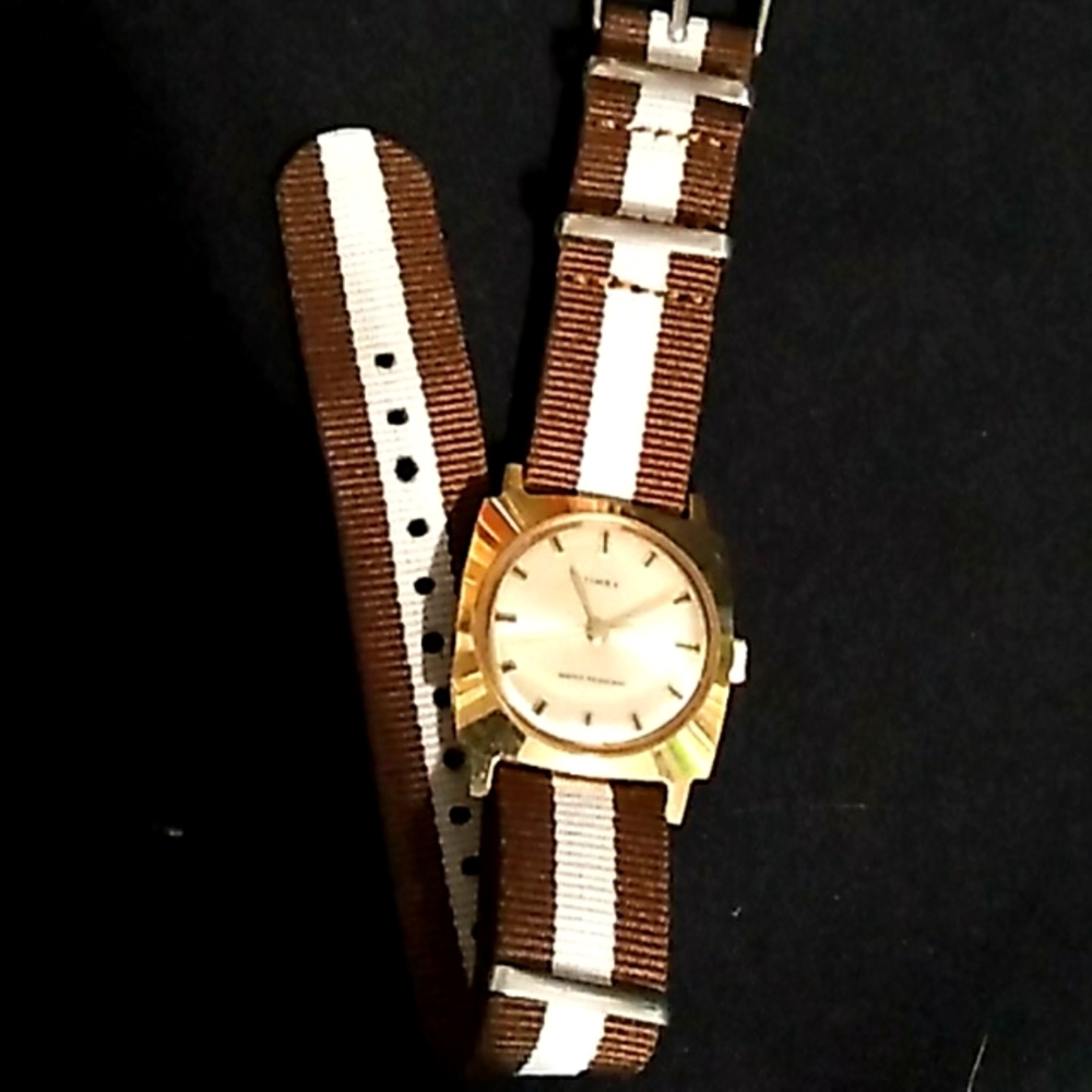 Vintage Timex Gold Toned Automatic
